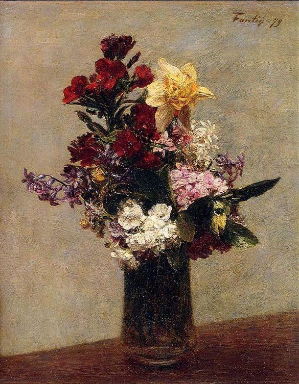 Henri Fantin-Latour Spring Flowers I